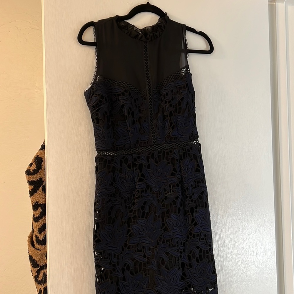 Romeo and Juliet navy dress